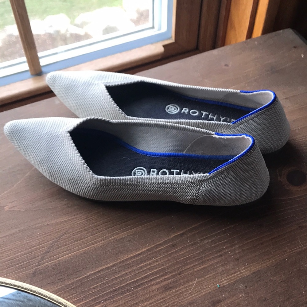 Rothy’s Gray Flats
